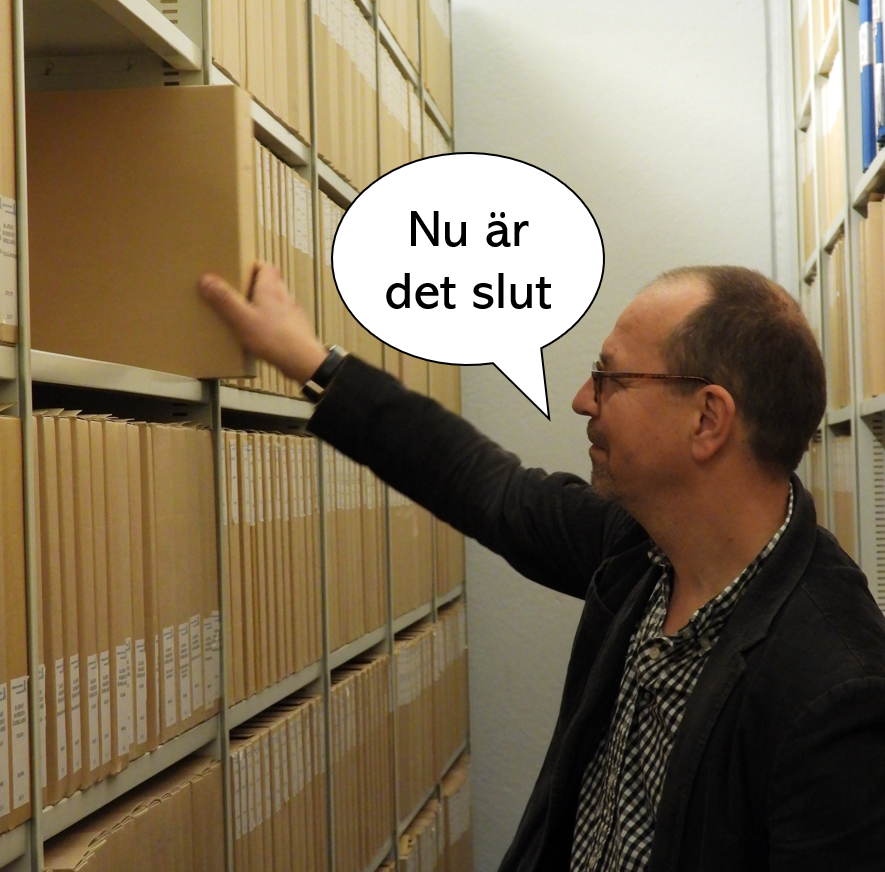 Tillbaka på hyllan