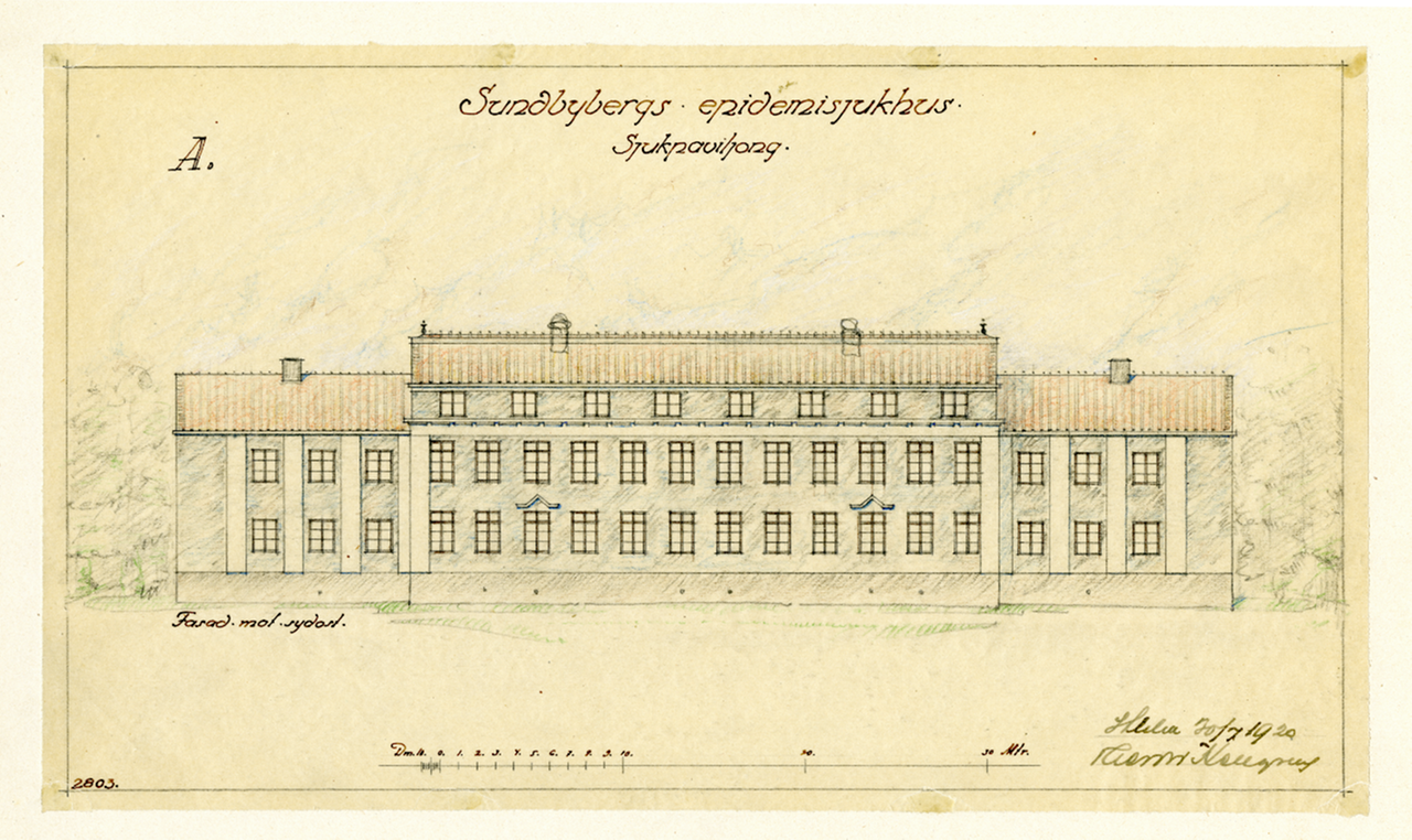 Sundbybergs Epidemisjukhus Del 1 Av 3 - Regionarkivet Stockholm